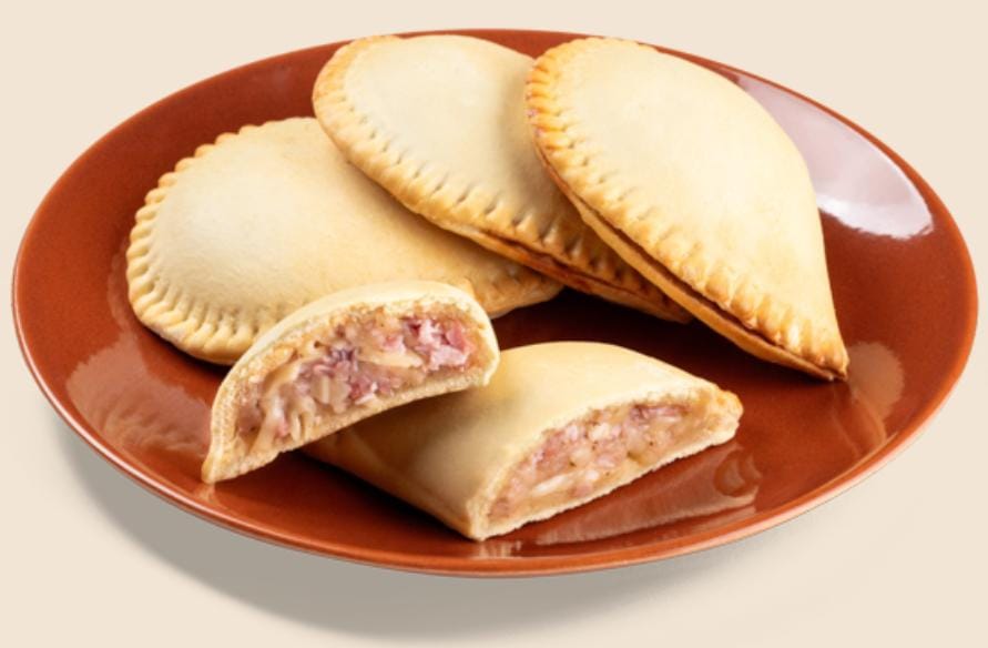 Pastel de Presunto e Queijo