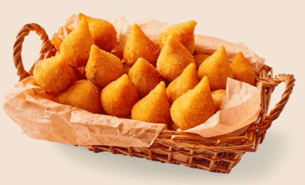 Mini Coxinha Brócolis com Bacon